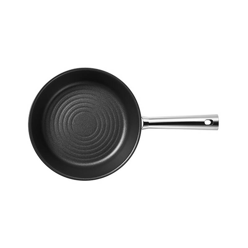 Chảo s&acirc;u l&ograve;ng bằng th&eacute;p kh&ocirc;ng gỉ chống d&iacute;nh 3 lớp LocknLock Suit STS image number null